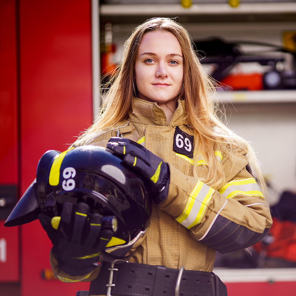 Firefighter Woman