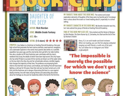 Epic Kids Book Club Selection: Daughter of the Deep