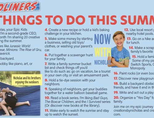 20 Things to Do This Summer for Kids