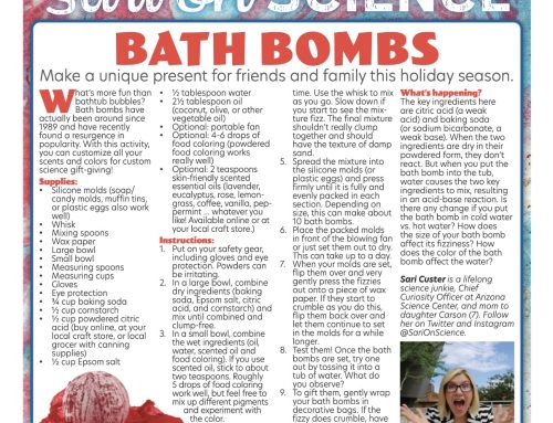 Sari on Science: Bath Bombs