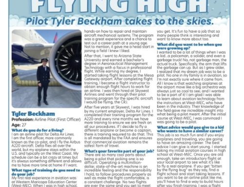 High Flyer: Pilot Tyler Beckham Takes to the Skies