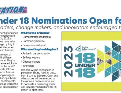 18 under 18 Nominations Open for JA: Young Leaders, Change Makers, and Innovators Encouraged to Apply