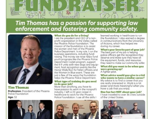 Fundraiser: Tim Thomas has a Passion for Law Enforcement and Fostering Community
