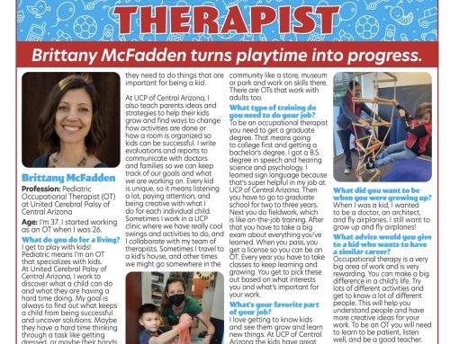 Occupational Therapist: Brittany McFadden Turns Playtime Into Progress.