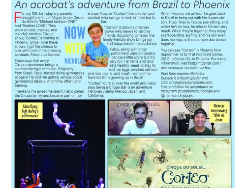 Cirque du Soleil’s High-Flying Fabio: An Acrobat’s adventure from Brazil to Phoenix