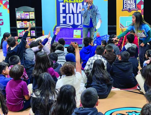 Gateway School Scores Big with NCAA Read to the Final Four Kick-off Event
