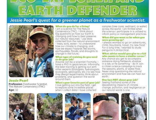 Eco-Explorer and Earth Defender: Jessie Pearl’s Quest for a Greener Planet as a Freshwater Scientist